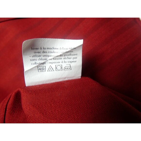 Sean John Men's Red Long Sleeve Dress Shirt Size 18 34/35‎ - Picture 8 of 9